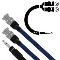 Clearway Digital Solid 2BNC to Minijack 1m (M Scaler)