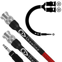 Shawline Digital Solid 2BNC to Minijack 1m (M Scaler)